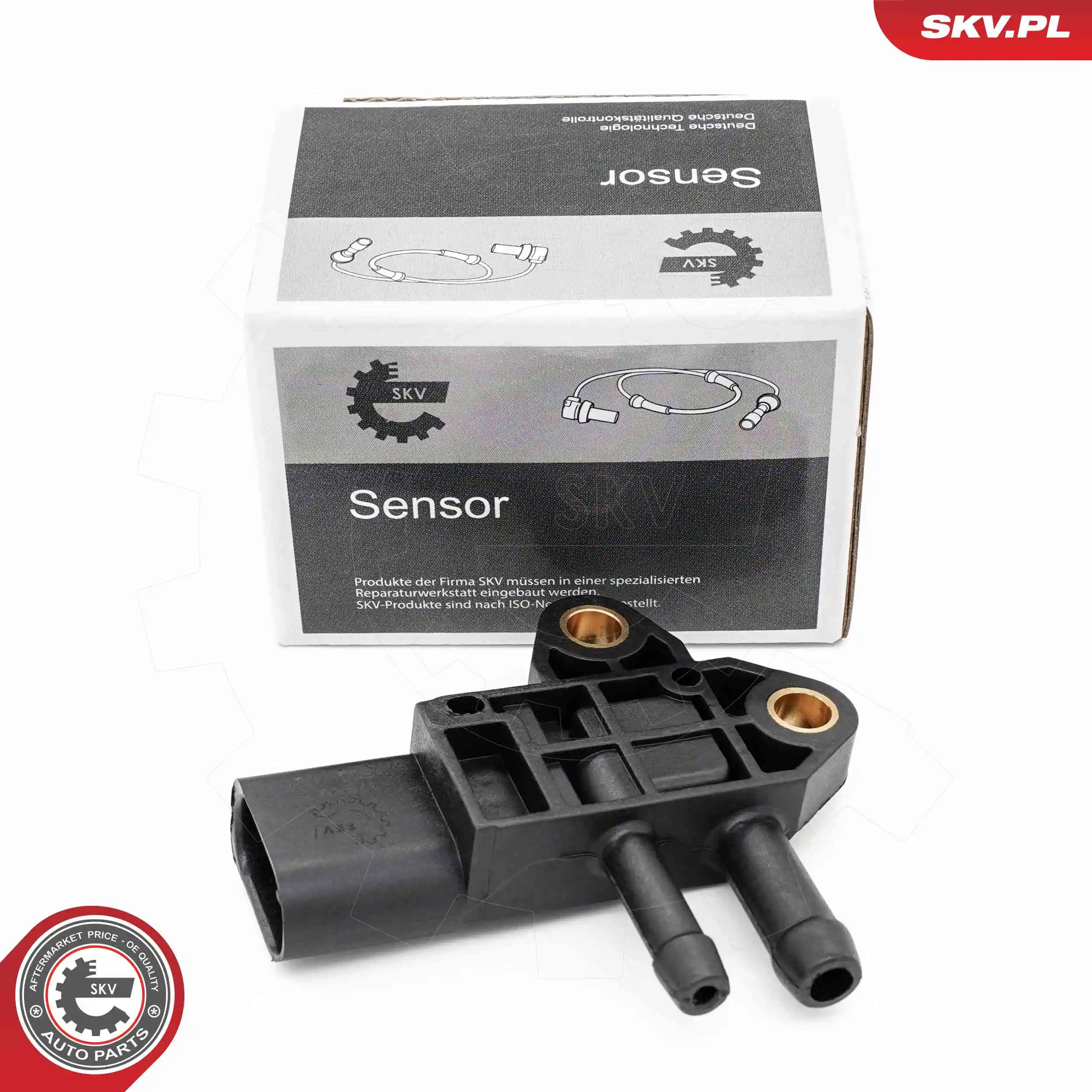 Sensor, exhaust pressure